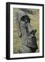 Moai-null-Framed Giclee Print