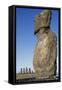 Moai-null-Framed Stretched Canvas