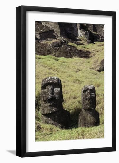 Moai-null-Framed Giclee Print