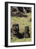 Moai-null-Framed Giclee Print