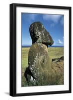 Moai-null-Framed Giclee Print