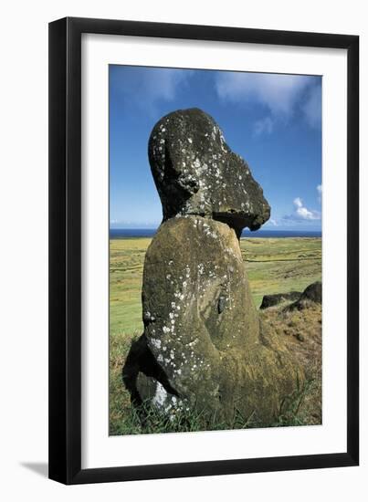 Moai-null-Framed Giclee Print