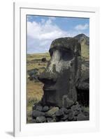 Moai-null-Framed Giclee Print