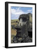 Moai-null-Framed Giclee Print