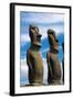 Moai-null-Framed Giclee Print