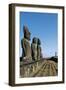 Moai-null-Framed Giclee Print