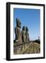 Moai-null-Framed Giclee Print