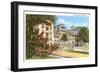 Moana Hotel, Honolulu, Hawaii-null-Framed Art Print