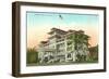 Moana Hotel, Honolulu, Hawaii-null-Framed Art Print