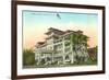 Moana Hotel, Honolulu, Hawaii-null-Framed Art Print