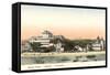 Moana Hotel, Waikiki, Hawaii-null-Framed Stretched Canvas