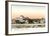 Moana Hotel, Waikiki, Hawaii-null-Framed Art Print