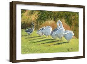 Moat Edge, Bedfield-Timothy Easton-Framed Giclee Print