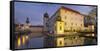 Moated Castle Kottingbrunn, Lower Austria, Austria-Rainer Mirau-Framed Stretched Canvas