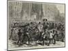 Mob of Paris Carrying Off the Guns of National Guards-null-Mounted Giclee Print