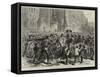 Mob of Paris Carrying Off the Guns of National Guards-null-Framed Stretched Canvas