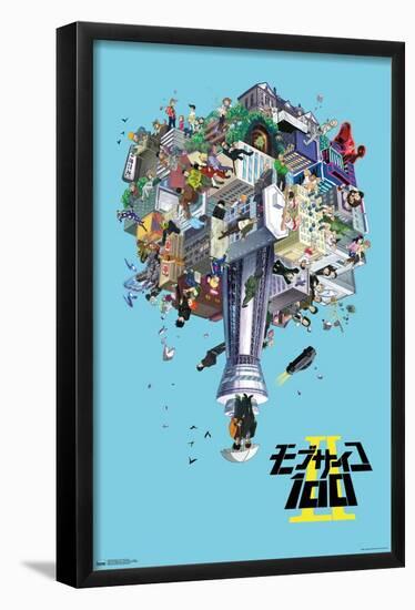 Mob Psycho 100 - Key Visual-Trends International-Framed Poster