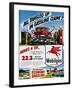 Mobil Advertisement, 1953-null-Framed Giclee Print