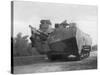 Mobile Artillery Piece, Moronvilliers, France, First World War, 5 May 1917-null-Stretched Canvas