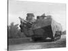 Mobile Artillery Piece, Moronvilliers, France, First World War, 5 May 1917-null-Stretched Canvas