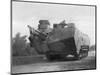 Mobile Artillery Piece, Moronvilliers, France, First World War, 5 May 1917-null-Mounted Giclee Print