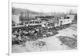 Mobile Filtration Unit at Old Chemical Plant-Alex Persons-Framed Photographic Print