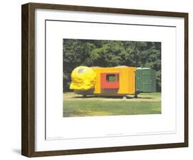 Mobile Home for Kroller Muller, c.1995-Joep Van Lieshout-Framed Art Print