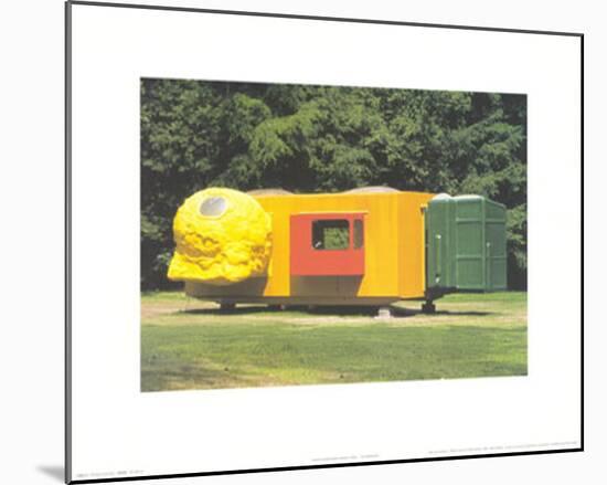 Mobile Home for Kroller Muller, c.1995-Joep Van Lieshout-Mounted Art Print