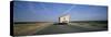 Mobile Home Moving on a Road, Interstate 5, Central Valley, California, USA-null-Stretched Canvas