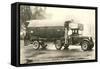 Mobile Log Cabin on Truck-null-Framed Stretched Canvas