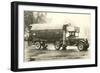 Mobile Log Cabin on Truck-null-Framed Art Print