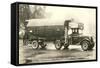 Mobile Log Cabin on Truck-null-Framed Stretched Canvas