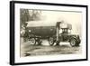 Mobile Log Cabin on Truck-null-Framed Art Print