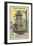 Mobile Platform for Repairing Overhead Power Lines on Tramways-null-Framed Giclee Print