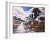 Mobile Post Office, Henley-Adrian Hill-Framed Art Print