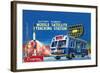 Mobile Satellite Tracking Station-null-Framed Art Print