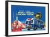 Mobile Satellite Tracking Station-null-Framed Art Print