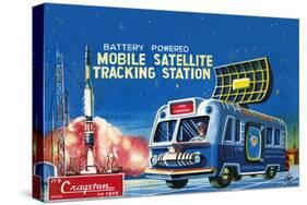 Mobile Satellite Tracking Station-null-Stretched Canvas