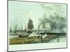 Mobile, Taken from the Marsh Opposite the City Near Pinto's Residence-John Bachman-Mounted Giclee Print