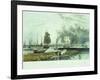 Mobile, Taken from the Marsh Opposite the City Near Pinto's Residence-John Bachman-Framed Giclee Print