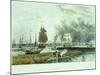 Mobile, Taken from the Marsh Opposite the City Near Pinto's Residence-John Bachman-Mounted Giclee Print