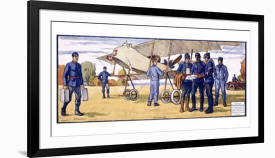 Mobilisation, 1914-Unknown Courvoisier-Framed Giclee Print