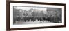 Mobilized French Troops Marching in Paris, France, August 1914-null-Framed Giclee Print