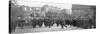 Mobilized French Troops Marching in Paris, France, August 1914-null-Stretched Canvas