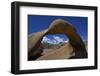 Mobius Arch, Alabama Hills, and Sierra Nevada, Lone Pine, California-David Wall-Framed Photographic Print