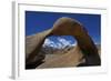 Mobius Arch, Alabama Hills, and Sierra Nevada, Lone Pine, California-David Wall-Framed Photographic Print