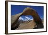 Mobius Arch, Alabama Hills, and Sierra Nevada, Lone Pine, California-David Wall-Framed Photographic Print
