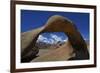 Mobius Arch, Alabama Hills, and Sierra Nevada, Lone Pine, California-David Wall-Framed Photographic Print