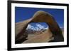 Mobius Arch, Alabama Hills, and Sierra Nevada, Lone Pine, California-David Wall-Framed Photographic Print