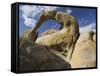 Mobius Arch, Alabama Hills, Near Lone Pine, Sierra Nevada, California, Usa-Rainer Mirau-Framed Stretched Canvas